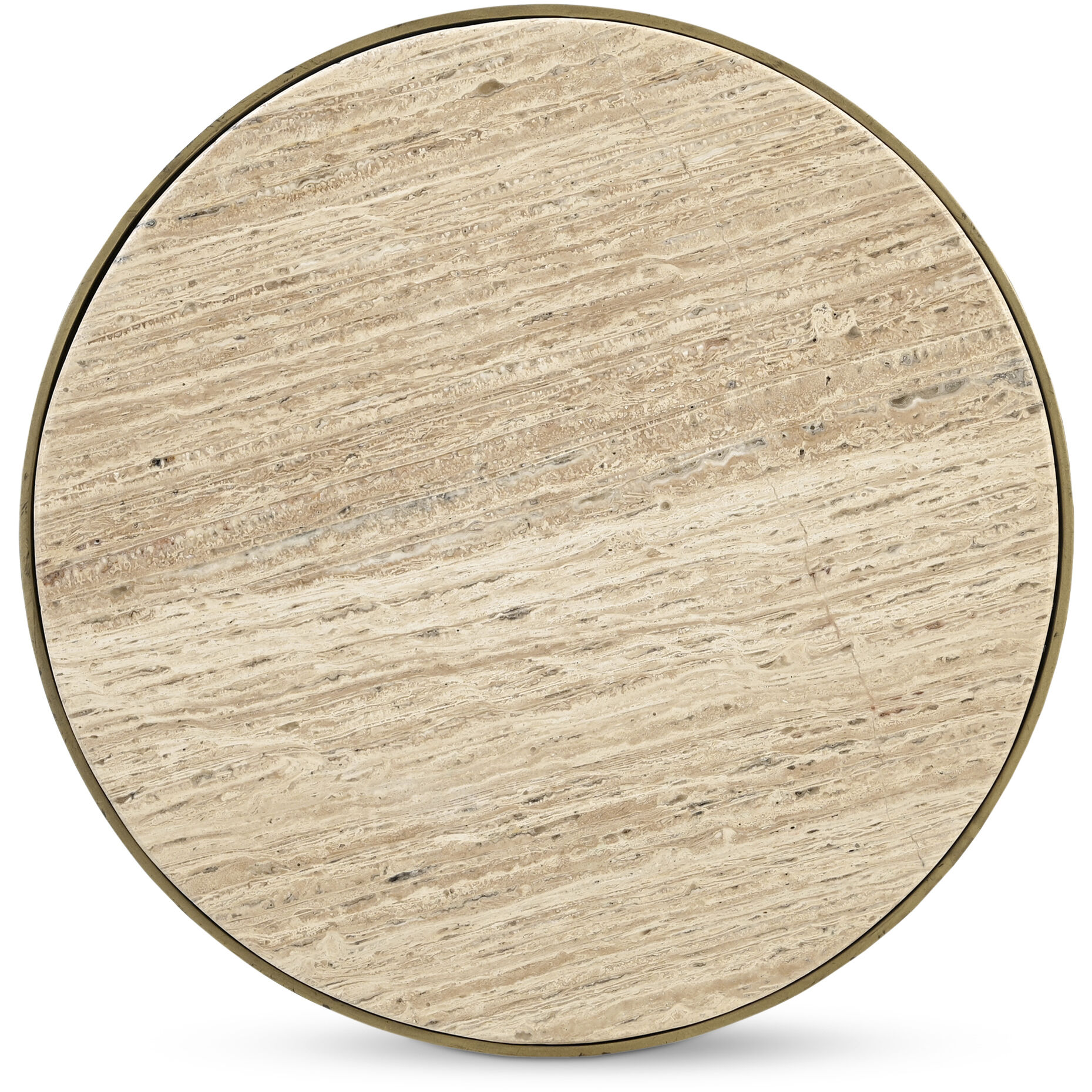 Holli Side Table in Beige